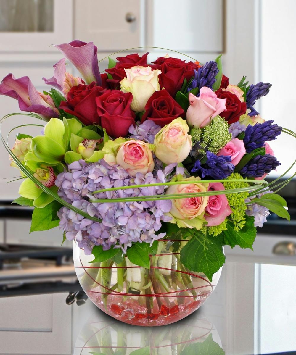 Rhapsody Floral Arrangements City Line Florist Trumbull