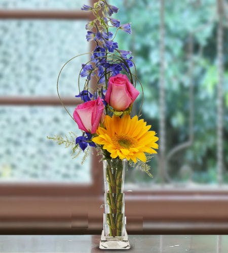 Bud Vase Thanks Send 2345 or more to one location Available Same