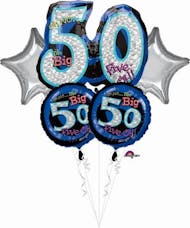 50th Balloon Bouquet
